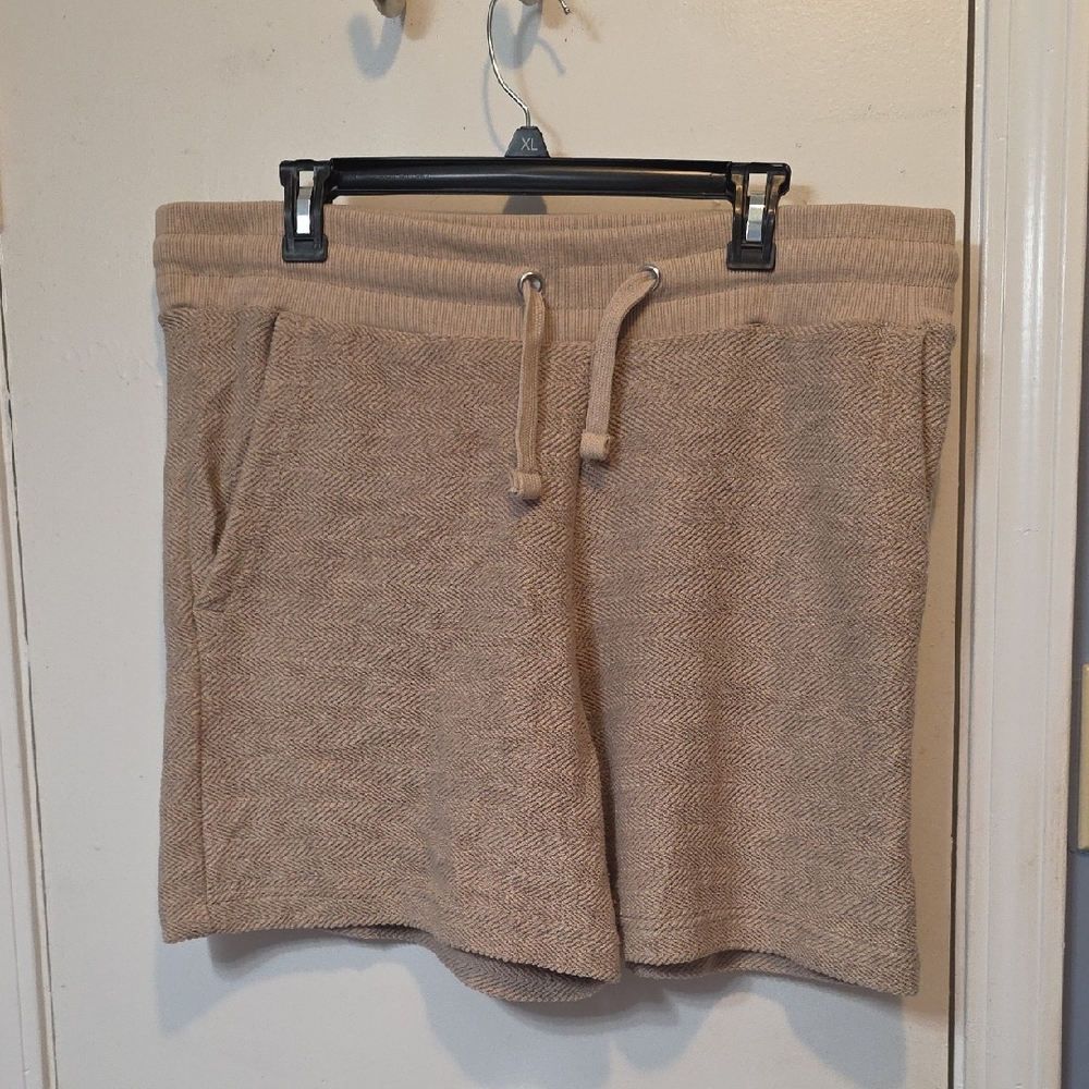 Royce Textured Drawstring Shorts